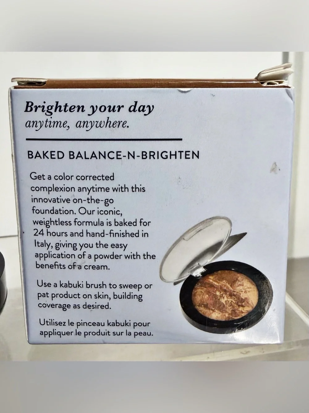 Laura Gellar Baked Balance-N-Brighten Color Correcting Foundation DEEP - NIB